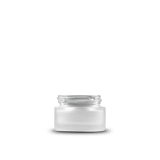 0-5-oz-clear-frosted-glass-cylinder-low-profile-jar-41-400-neck-finish