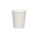 10 oz. White Paper Hot Cup - (1000/Case)