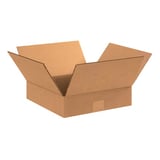 11 x 11 x 3" Flat Corrugated Boxes