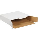12 1/8 x 11 5/8 x 2 5/8" White Side Loading Locking Mailers