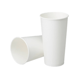 12 oz. White Poly Lined Paper Hot Cup - Ideal For Coffee, Tea & Cocoa - (1000/Case)