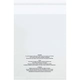 12 x 15" - 1.5 Mil Resealable Suffocation Warning Poly Bags