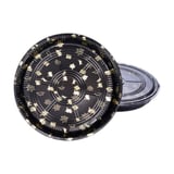 14" Round Sushi Party Tray with Lid - (60/Case)
