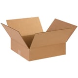 14 x 14 x 4" Flat Corrugated Boxes