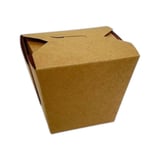 16 oz. Kraft Paper Chinese Take-Out Box - (360/Case)