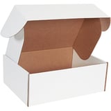 17 1/2 x 12 3/4 x 6 1/4" White Deluxe Literature Mailers