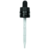 18-415-tamper-evident-black-crc-dropper-with-91mm-straight-glass-pipette-1000case