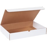 18 x 12 x 3" White Literature Mailers