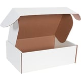 18 x 12 x 6" White Deluxe Literature Mailers
