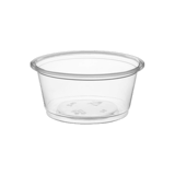 2 oz. Clear Plastic Portion Cup, Souffle Cups - Ideal For Condiments, Samples & Tastings - (2500/Case)