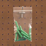 2 x 3" - 2 Mil Reclosable Poly Bags w/ Hang Hole