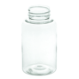 200cc Clear PET Plastic Packer Bottle 38-400 (320/Case)
