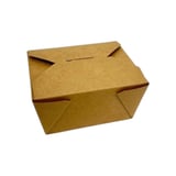 28 oz. Kraft Paper Take-Out Box​, #1 - (450/Case)