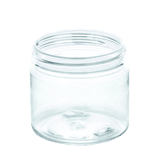 2oz Clear PET Plastic Jar 48-400 (736/Case)