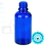 30ml Cobalt Blue Glass Euro Round Bottle 18-415 (330/Case)