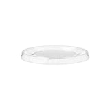 3.25 - 5.5 oz. Clear PET Plastic Portion Cup Lid - (2500/Case)