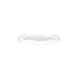 4 oz Clear Plastic Portion Cup Lid - (2500/Case)