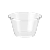 4 oz. Clear PP Plastic Portion Cup - (2500/Case)