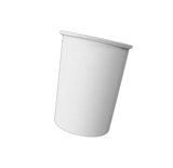 4 oz. White Poly Lined Paper Hot Cup - Ideal For Hot Beverages - (1000/Case)