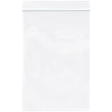 4 x 6'' - 2 Mil White Reclosable Poly Bags