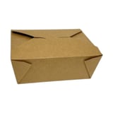 48 oz. Kraft Paper Take-Out Box​, #8 - (300/Case)