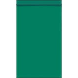 5 x 8" - 2 Mil Green Reclosable Poly Bags