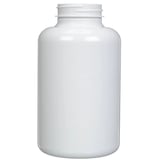 500cc White PET Plastic Packer Bottle 45-400(140/case)