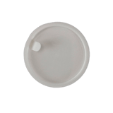 53mm White Polypropylene Sealing Disc Liner with Pull Tab - (50/Case)