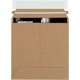 6 x 6" Kraft Self-Seal Stayflats Plus® Mailers