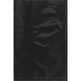 6 x 9" - 2 Mil Black Flat Poly Bags
