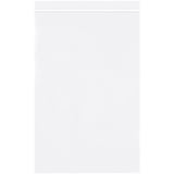 6 x 9" - 2 Mil White Reclosable Poly Bags