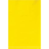 6 x 9" - 2 Mil Yellow Flat Poly Bags (100 Pack)