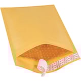 7 1/4 x 12" Kraft #1 Self-Seal Bubble Mailers (25 Pack)