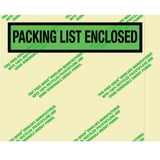7 x 5 1/2" Environmental "Packing List Enclosed" Envelopes