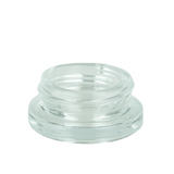 7ml  Clear Glass Low Profile Jar with 38-400 Neck Finish(450/case)
