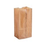 8 lb. Natural Kraft Heavy-Duty Paper Bag - (400/Case)