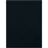 8 x 10" - 2 Mil Black Reclosable Poly Bags