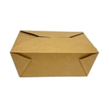 80 oz. Kraft Paper Take-Out Box​, #4 - (160/Case)