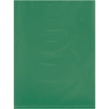 9 x 12" - 2 Mil Green Flat Poly Bags