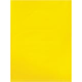 9 x 12" - 2 Mil Yellow Flat Poly Bags