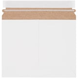 9 x 7" White Stayflats Lite® Mailers