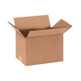 9" x 6" x 6" Corrugated Shipping Box – Kraft 32 ECT, Single Wall - (25/Bundle)