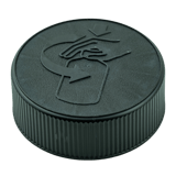 Black CRC Cap 45-400 Universal HIS Liner HS035(1000/case)