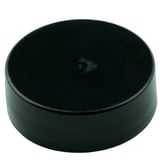 Black Smooth CT Closure 28-400 with MRPLN04.020 Universal Heat Liner - 5000/case