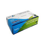 Clear Disposable Powder Free Vinyl Gloves for Food Service​​ (Large) - 2000/Case