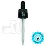 CRC/TE Super Dropper with PP PLASTIC Pipette - Black - with Markings - 91mm 18-415(1400/case)
