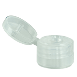 Flip Top - Clear - Ribbed Skirt without liner - 20-410(5,000/case)