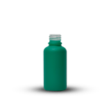 1 oz Matte Turquoise Glass Dropper