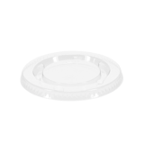 Small Portion Cup Lids – Fits 2 oz. Cup – Clear PET –  (2500/Case)