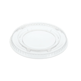 Small Portion Cup Lids – Fits  3 oz. 4 oz. Cup – Clear PET  - (2500/Case)